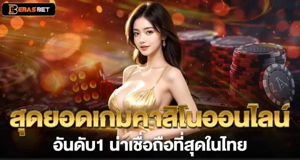 สุดยอดเกมคาสิโนออนไลน์ อันดับ1 น่าเชื่อถือที่สุดในไทย EBASBET
